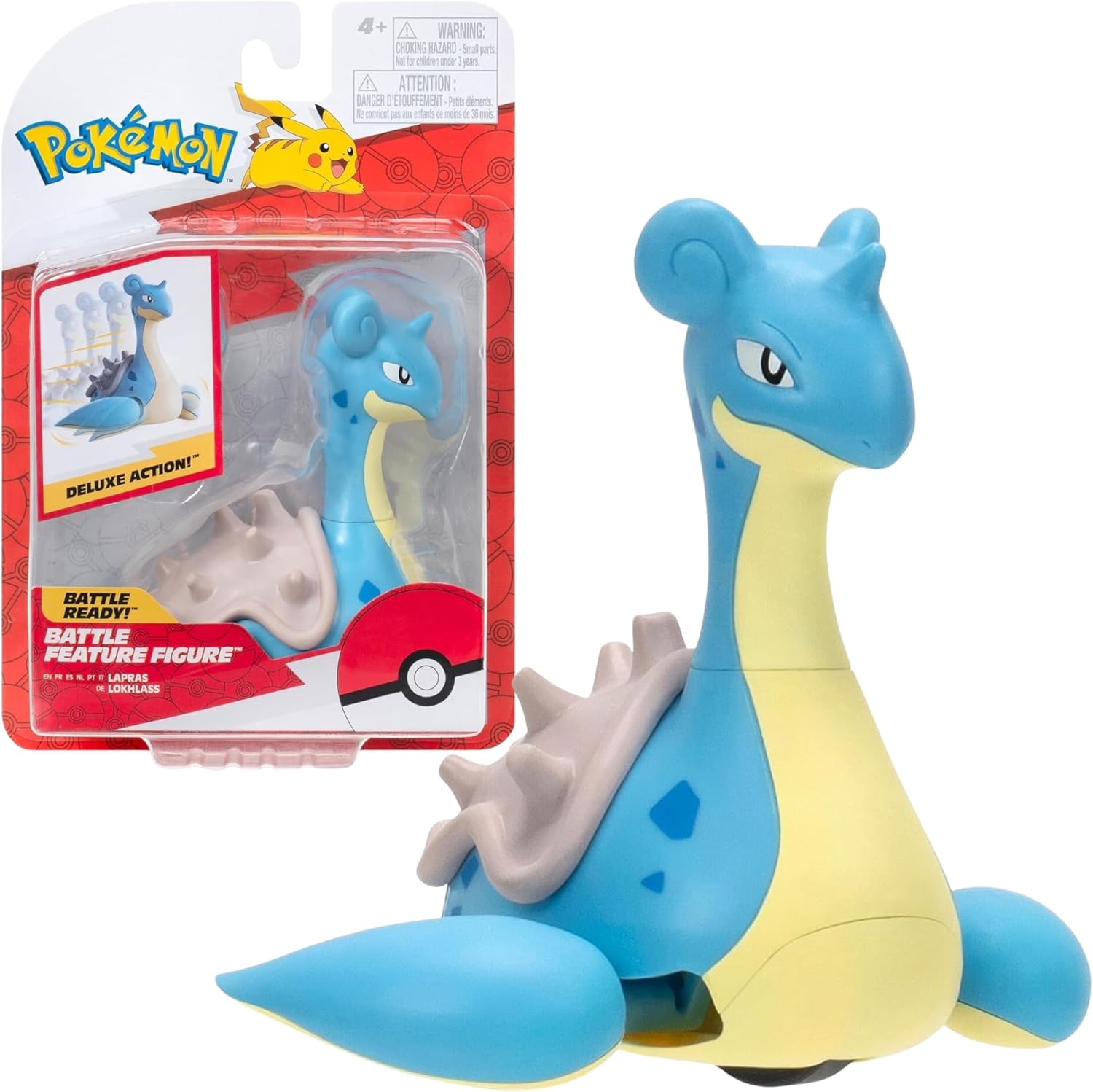Pokémon Battle Feature Figure Lapras - 11,5 cm Actionfigur Sammelfigur