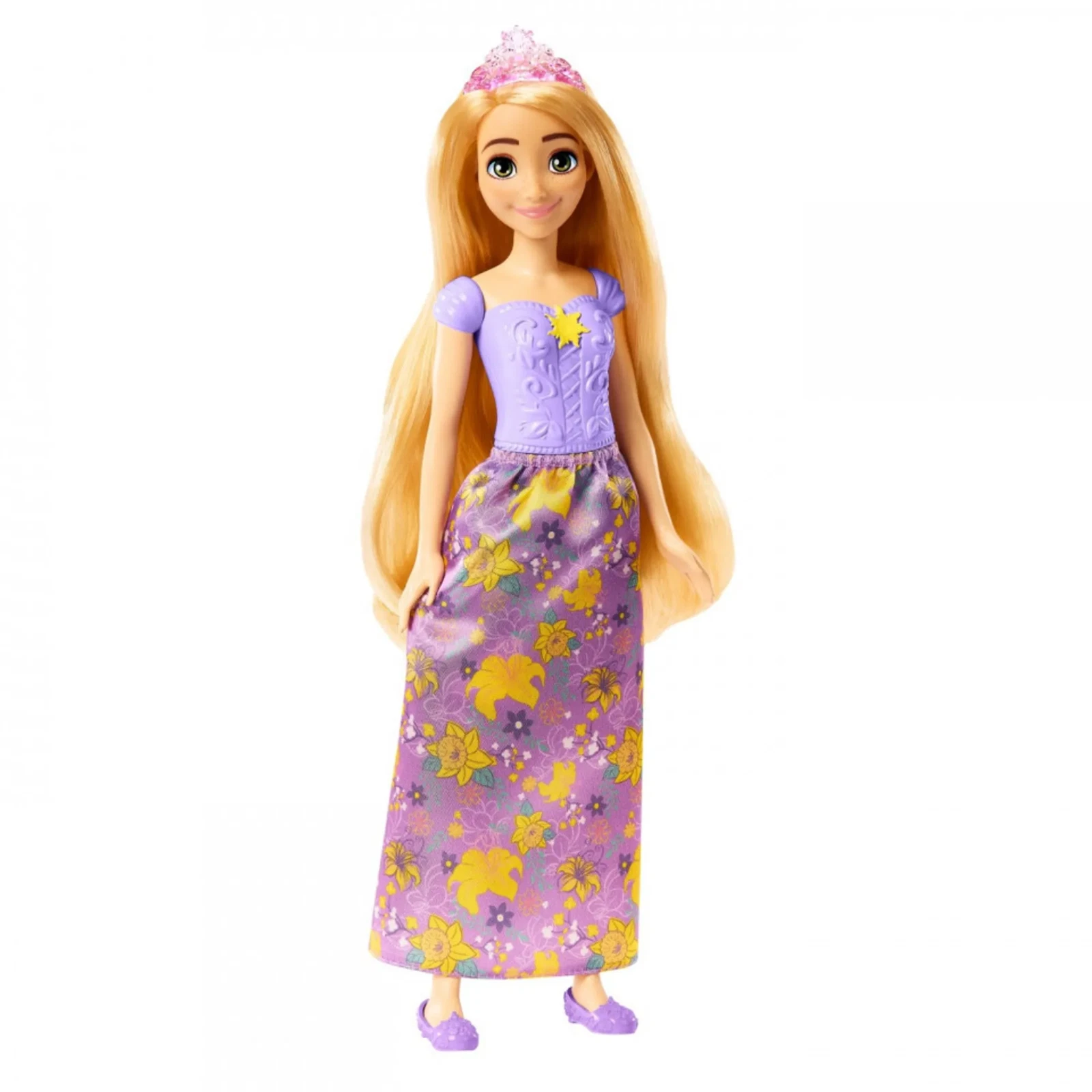 Barbie Rapunzel Puppe beweglich - Disney Princess von Mattel, blonde Haare