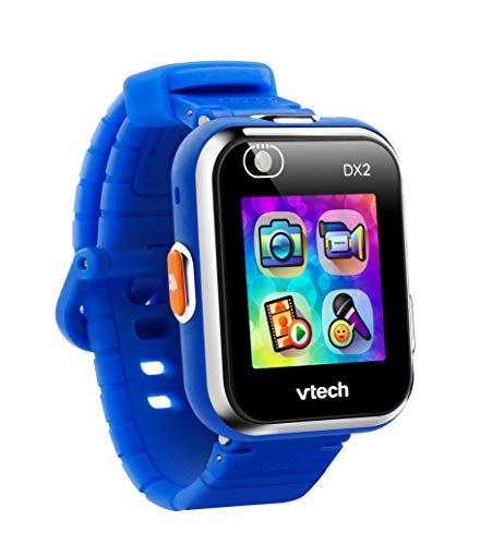 VTech 80 193804 KidiZoom Smart Watch DX2 blau – Kinderuhr mit Touchscreen, zwei Kameras für Selfies und vielem mehr – Für Kinder von 5-12 Jahren