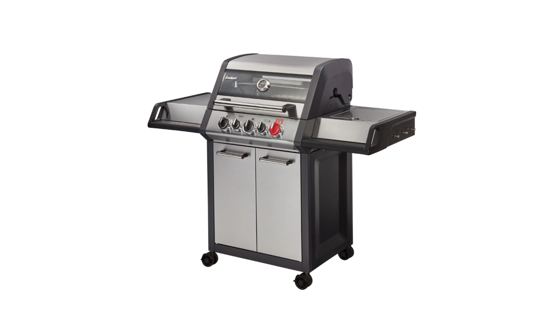 Enders Gasgrill Monroe Pro 3 SIK Turbo mit 3 Brennern und Seitenkocher