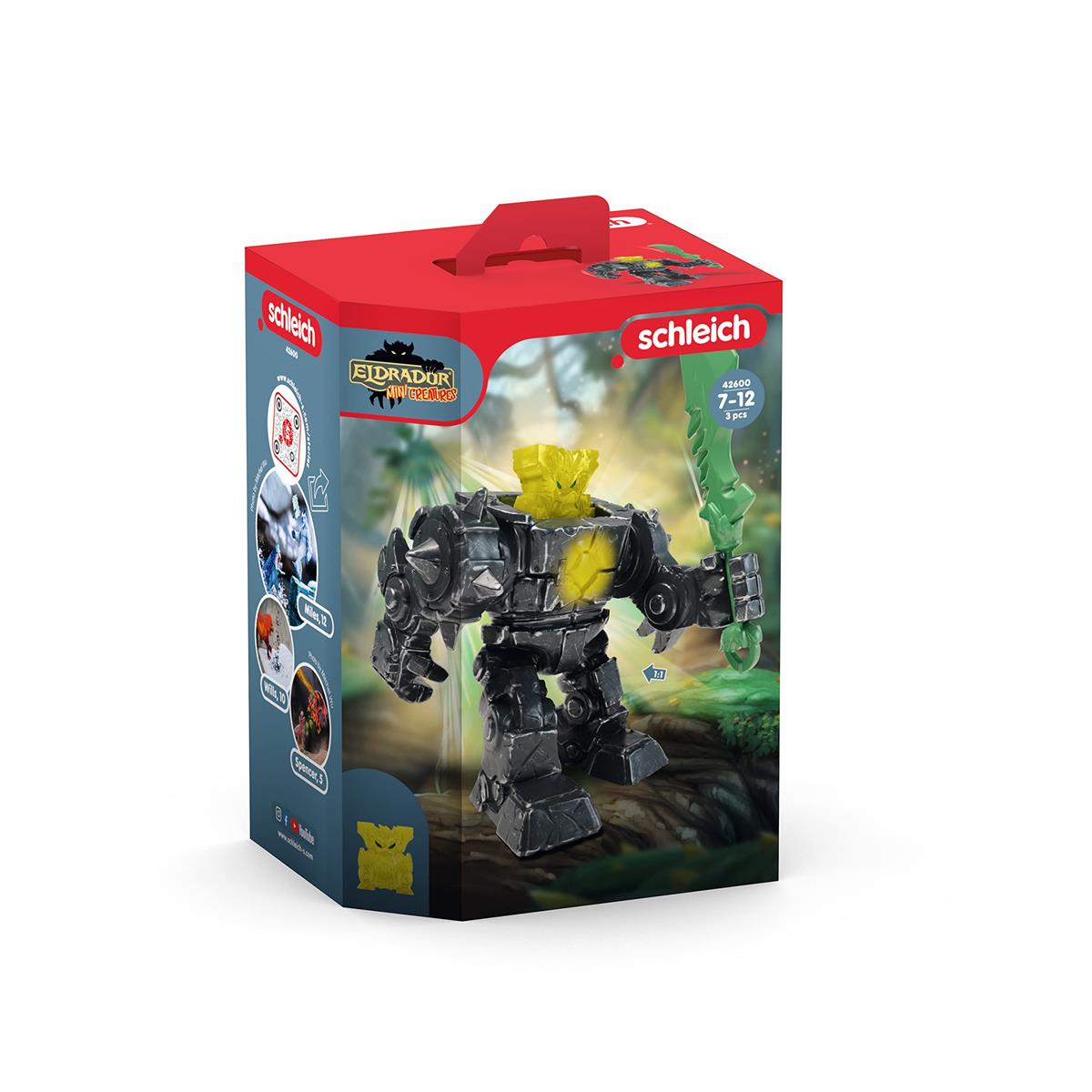schleich 42600 Eldrador Mini Creatures Schatten-Dschungel-Roboter, für Kinder ab 7-12 Jahren, ELDRADOR CREATURES - Sammelfigur