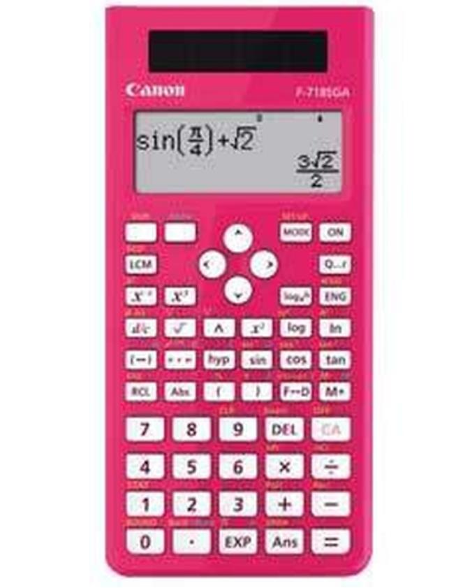 Canon F-718SGA Taschenrechner Taschenrechner Taschenrechner Rosa