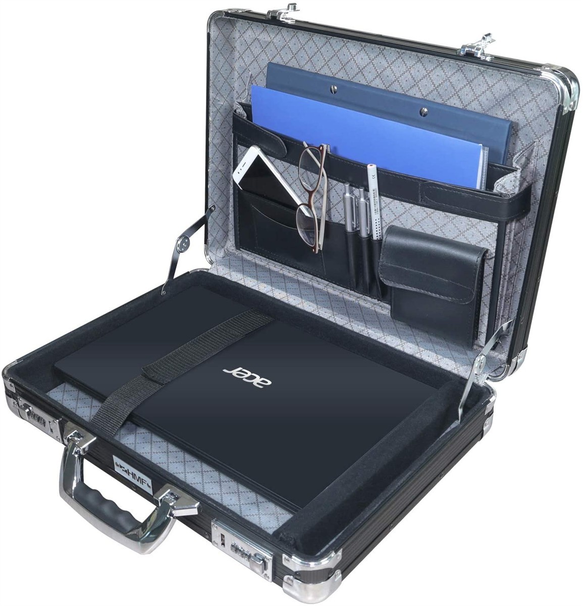 Koffer-Organizer, Businesskoffer, Laptopfach, Schultertasche, Organizer-Innenfach