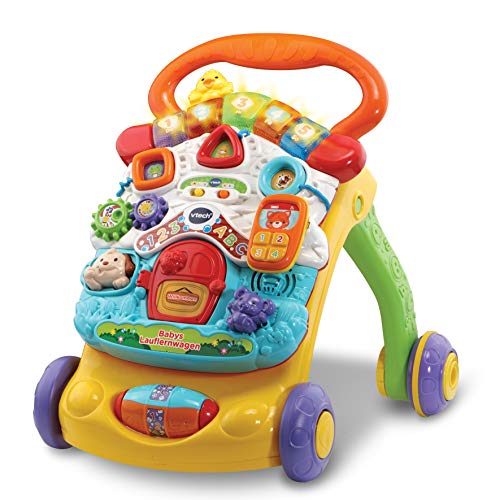 Vtech 80-505604 Babys Lauflernwagen, Laufwagen, Mehrfarbig