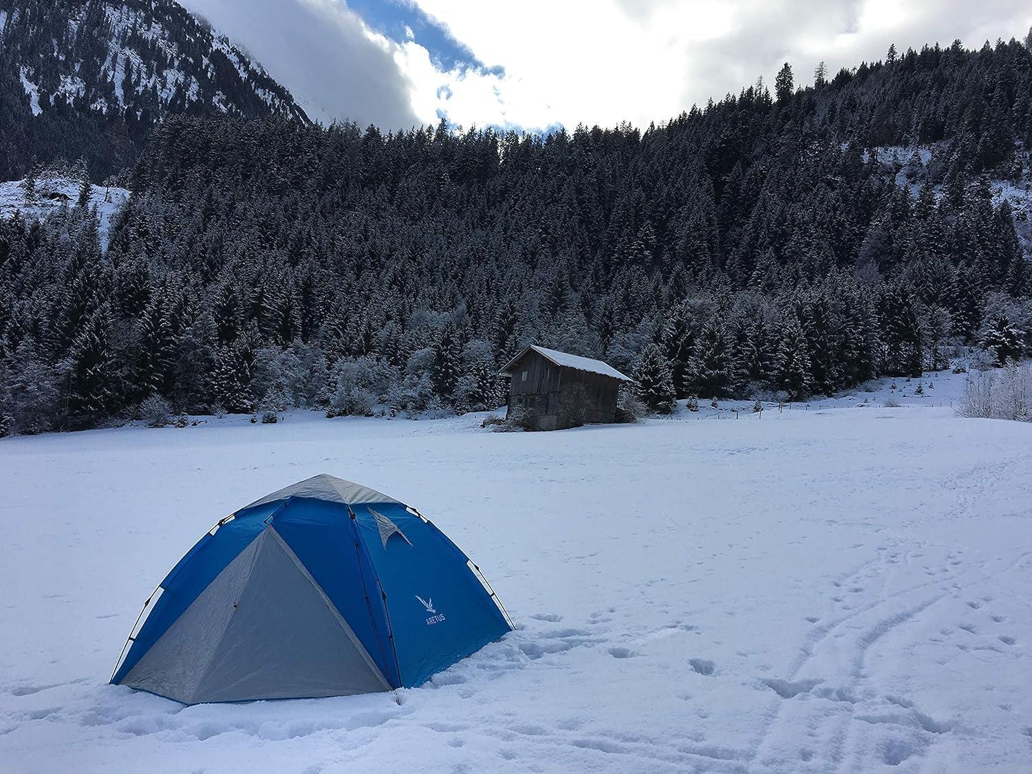 Aretus Wurfzelt 2 - 4 Personen Pop up Zelt Camping