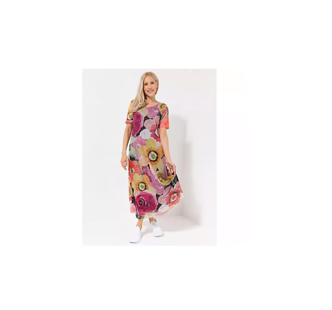 DINE 'N' DANCE Maxi Kleid Sommerkleid Damenkleid Strandkleid Gr. 36