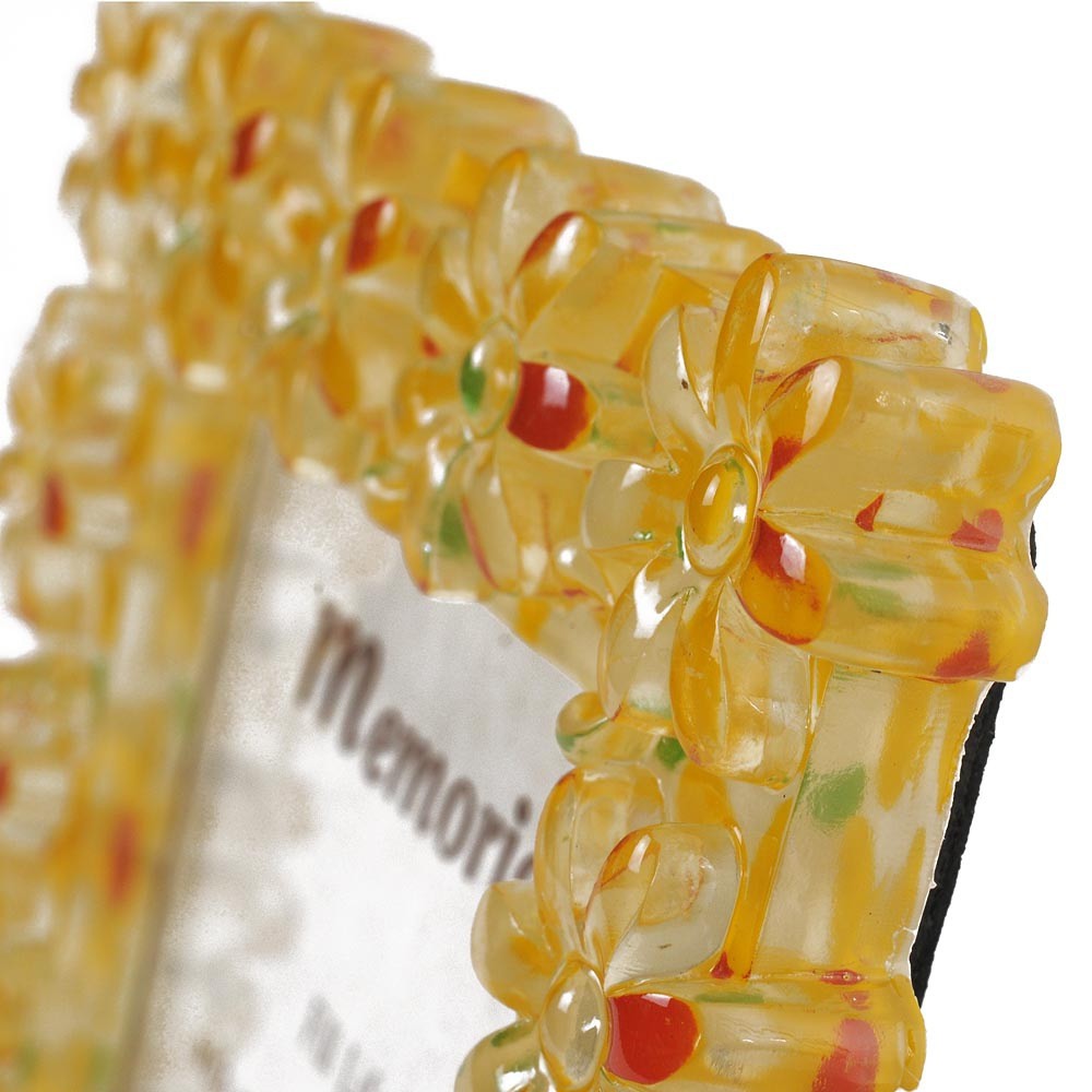 armband, gelb, edelstein, blumenmuster, halbtransparent