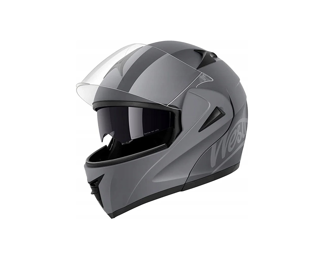 Westt Klapphelm Motorrad ECE 22.06 Motorradhelm Integralhelm Jethelm Gr. M