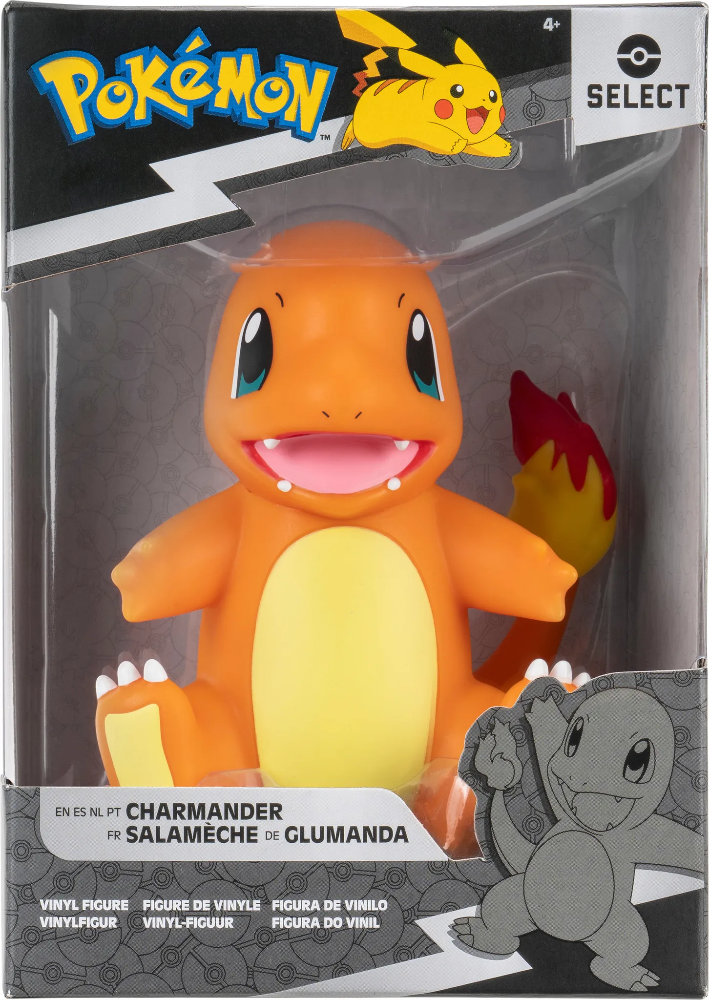 Pokémon Vinyl Figur Glumanda 8 cm - Kinderspielzeug Spielzeugfigur