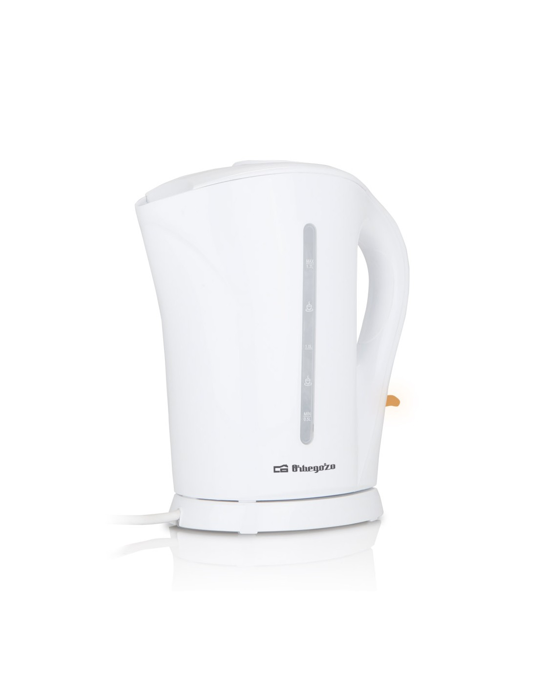 Orbegozo KT 6003 Wasserkocher 1,7 L 2200W Weiß