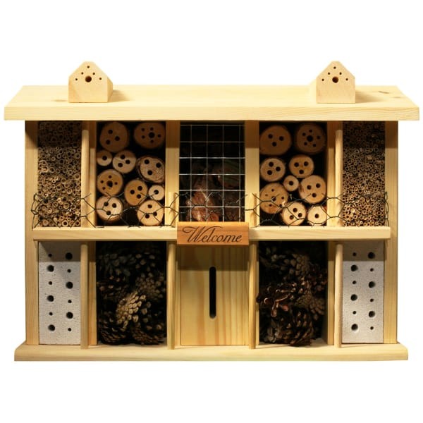 Insektenhotel, Insektenhaus, Wildtierhaus, Holz, Behausung