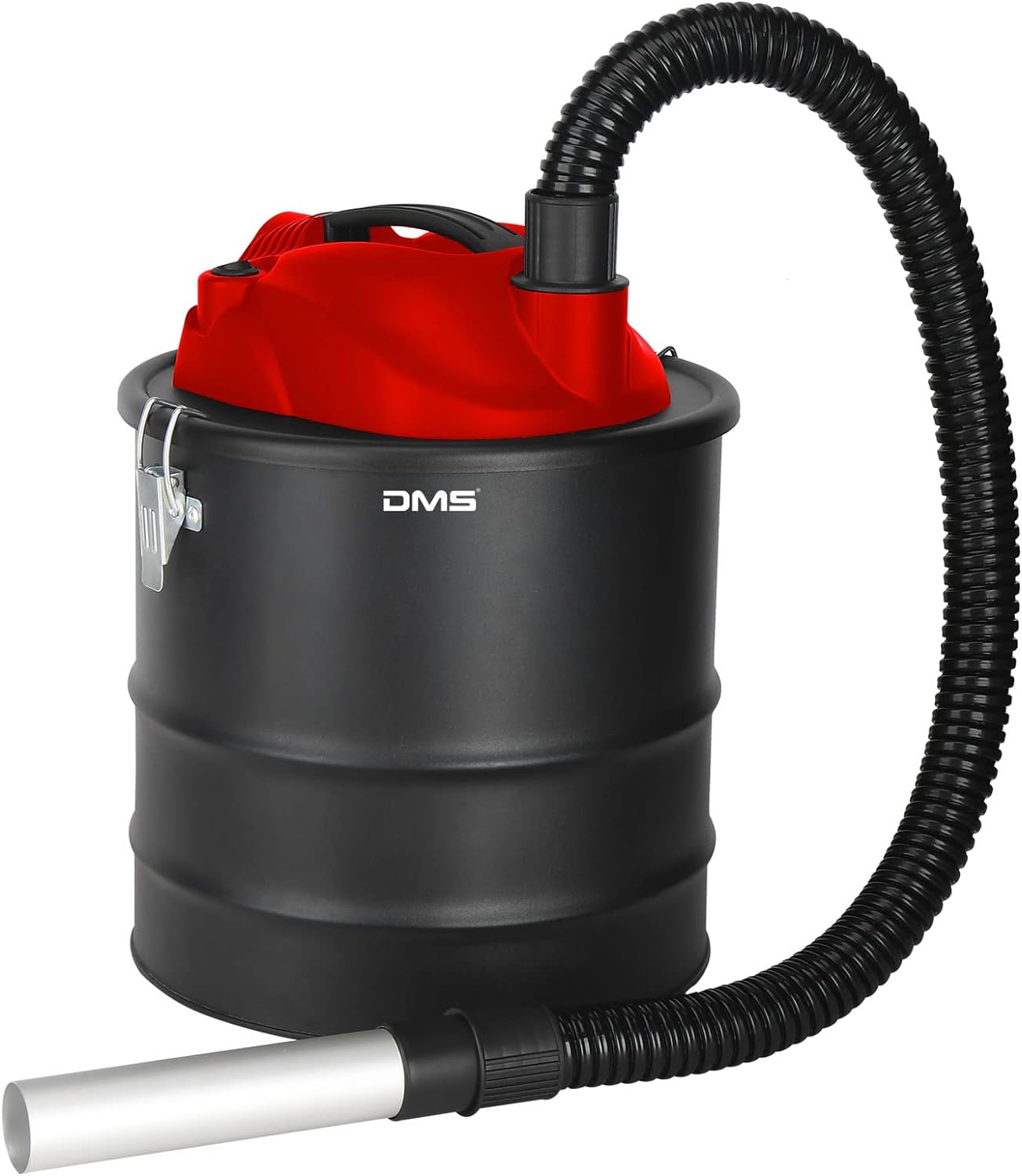 DMS Aschesauger Kaminsauger 20L Rußsauger HEPA Filter 1200W Ofen Grill Kamin AS-1200 Rot