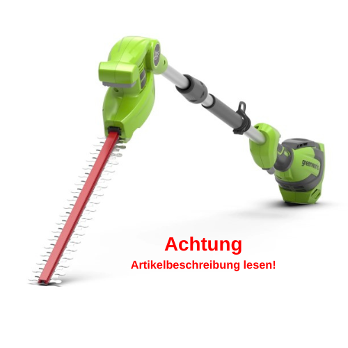 Greenworks Akku-Teleskop-Heckenschere G40PHA 40V Solo #E672