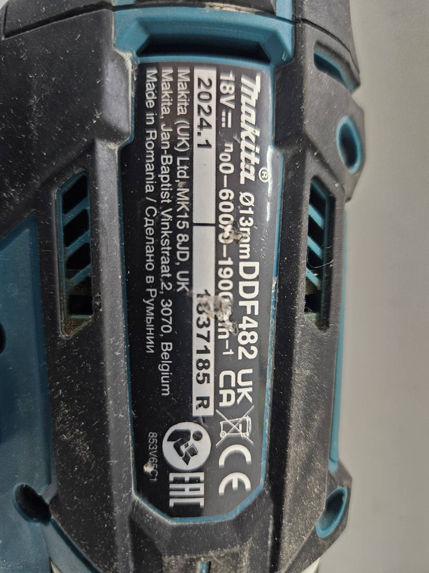 Makita 18 V Akku-Bohrschrauber DDF482Z Solo #E518