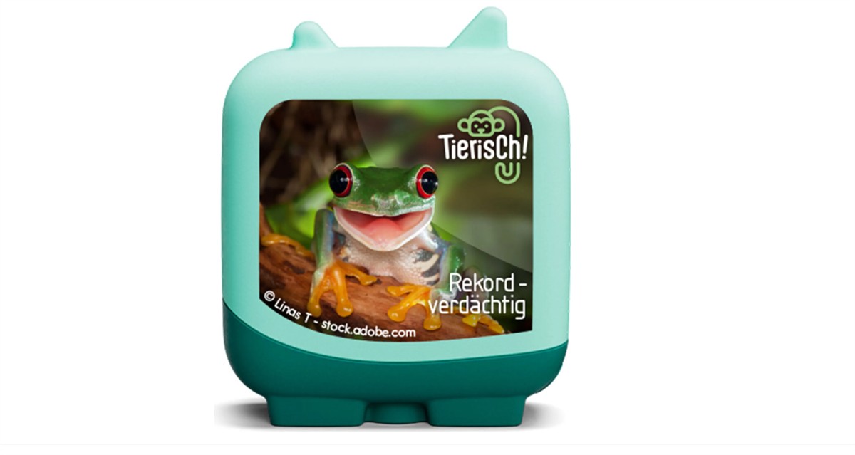 Fröscheimer, Kleiner Behälter, Grün, Froschbild, Rekordverdächtig
