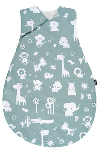 Alvi Wickel-Mäxchen Schlafsack mit Strampelfreiheit, Babyschlafsack Universal Ganzjahresschlafsack 90cm