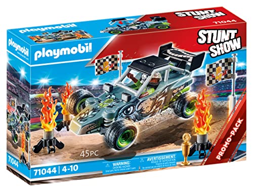 PLAYMOBIL Stuntshow 71044 Racer mit vielen Zubehörteilen und Pokal, ab 4 Jahren