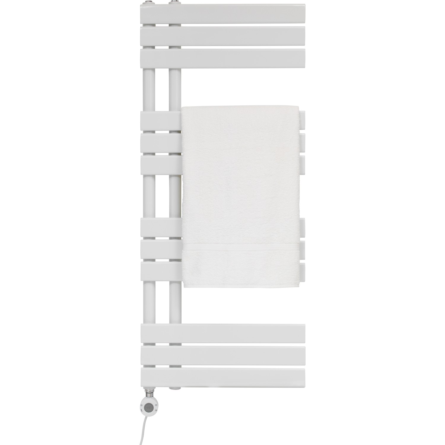 Elektrischer Badheizkörper Limburg 700 W Weiß 120 cm x 50 cm
