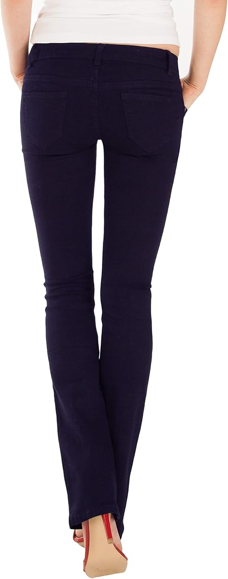 Fraternel Damen Jeans Hosen Bootcut Hüftjeans dunkelblau Gr. 38/M