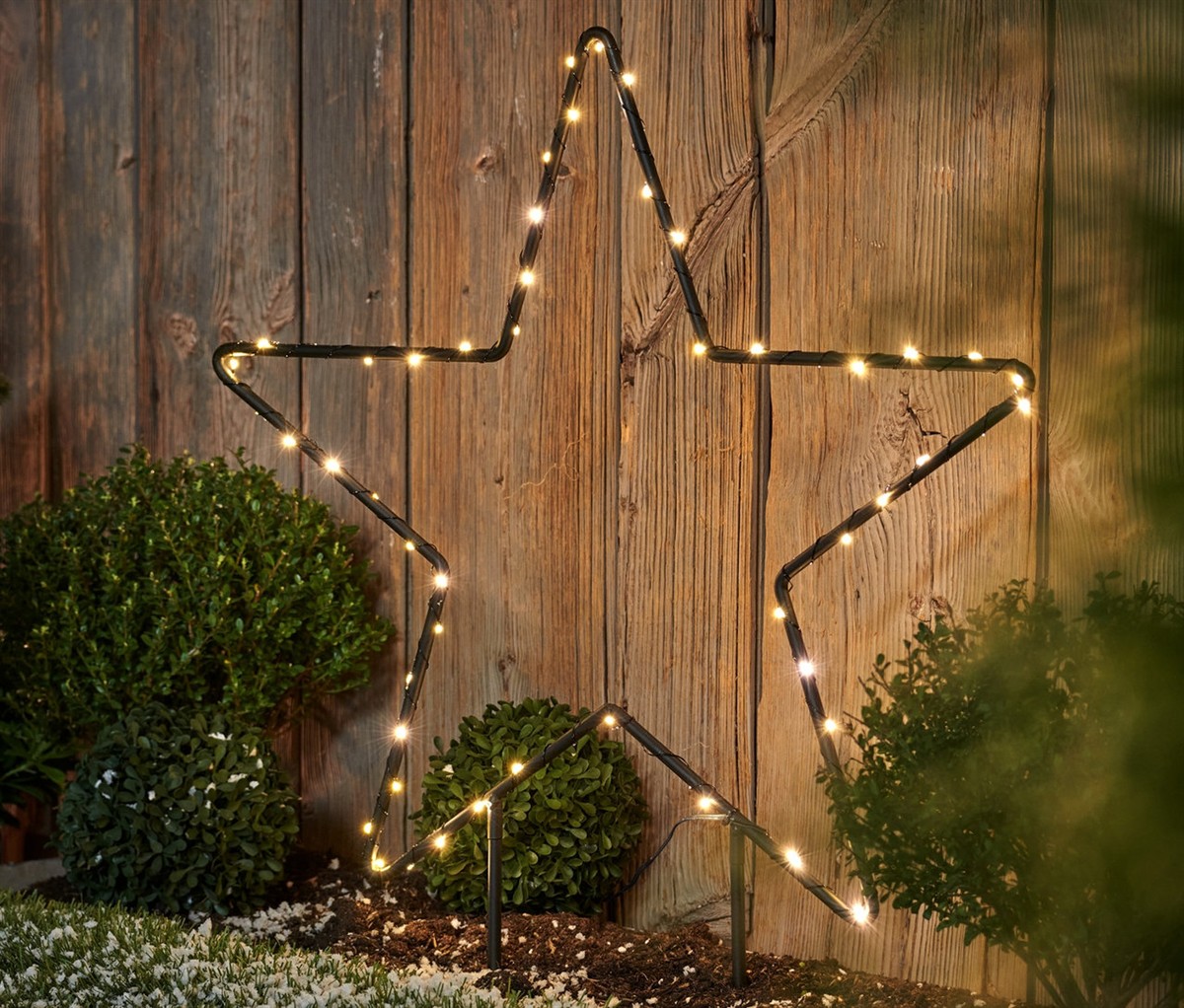Stern, Lichterstern, Außenbeleuchtung, Dekorlicht, Gardenlicht
