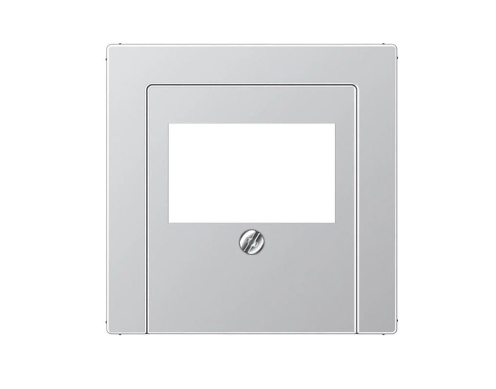 Jung TAE-Abdeckung A500 Alu - Wandabdeckung Aluminium