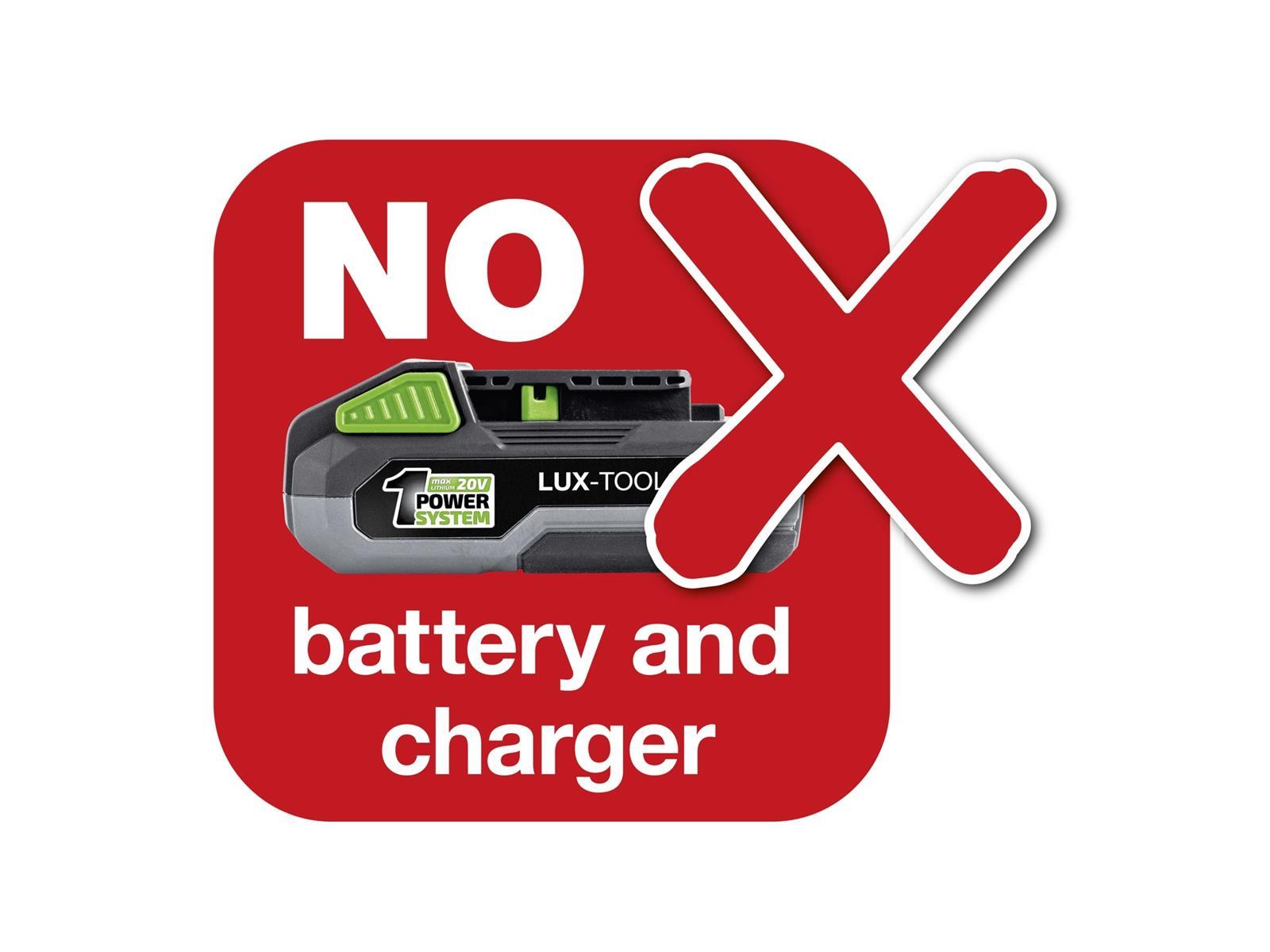 LUX Akku Stichsäge 1 PowerSystem A ST 20 ohne Akku und Ladegerät