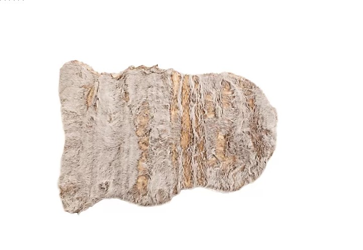 MONT CHALET Dekofell Fellimitat Fell Dekoartikel Kuschelfell Schneeluchs-Optik