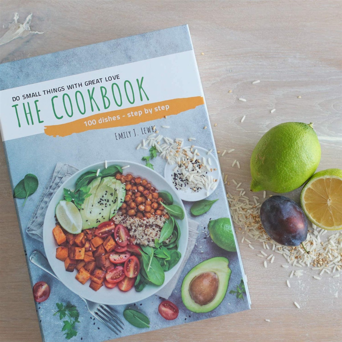 Kochbuch, The Cookbook, 100 Dishes, Reis, Avocado