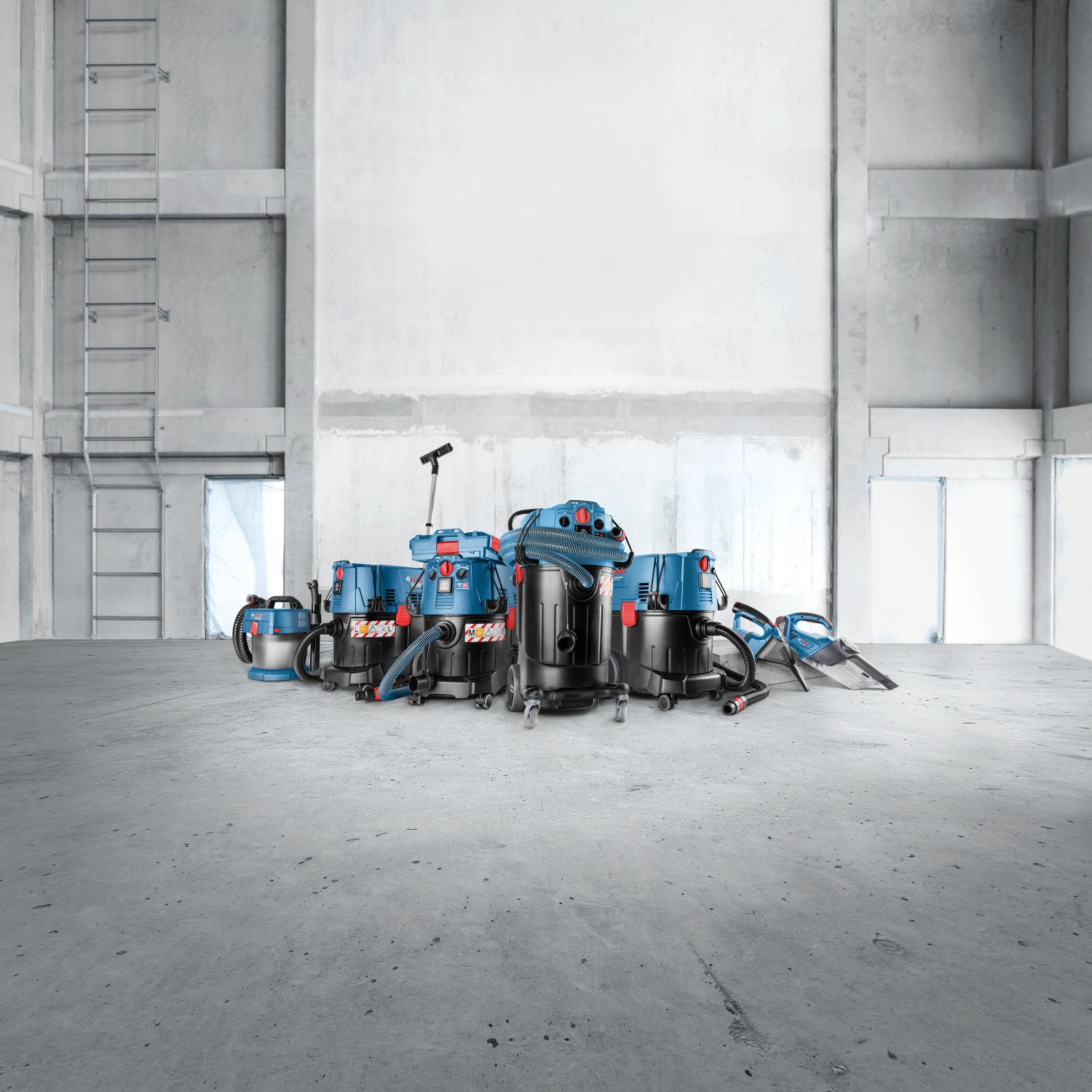 Bosch Professional Akku Handstaubsauger GAS 12 V LI Solo ohne Akku und Ladegerät