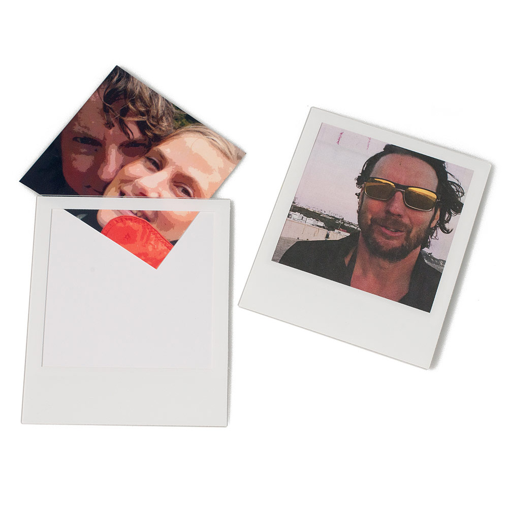 Polaframes magnetischer Bilderrahmen im POLAROiD-Look, 4er, 8er oder 12 Set