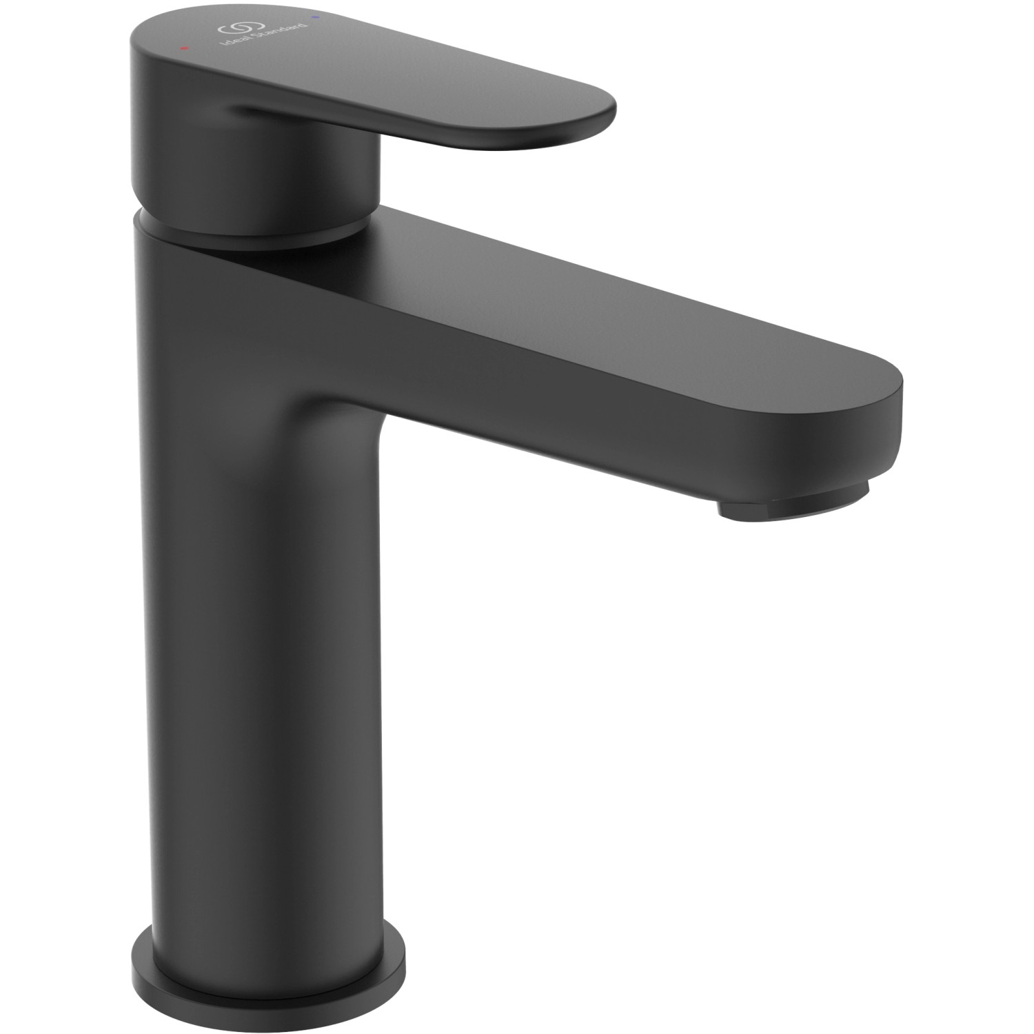 Ideal Standard Waschtischarmatur Cerafine O H120 mit PushOpen Ventil Silk Black