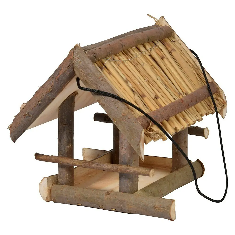 Dobar Vogelfutterhaus Futterhaus für Vögel Gartenvogelhaus Wildlife