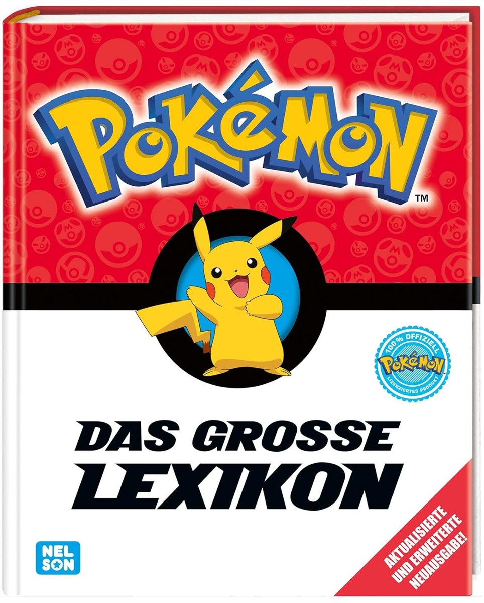 Pokémon, Pikachu, Kinderbuch, Lexikon, Buchcover