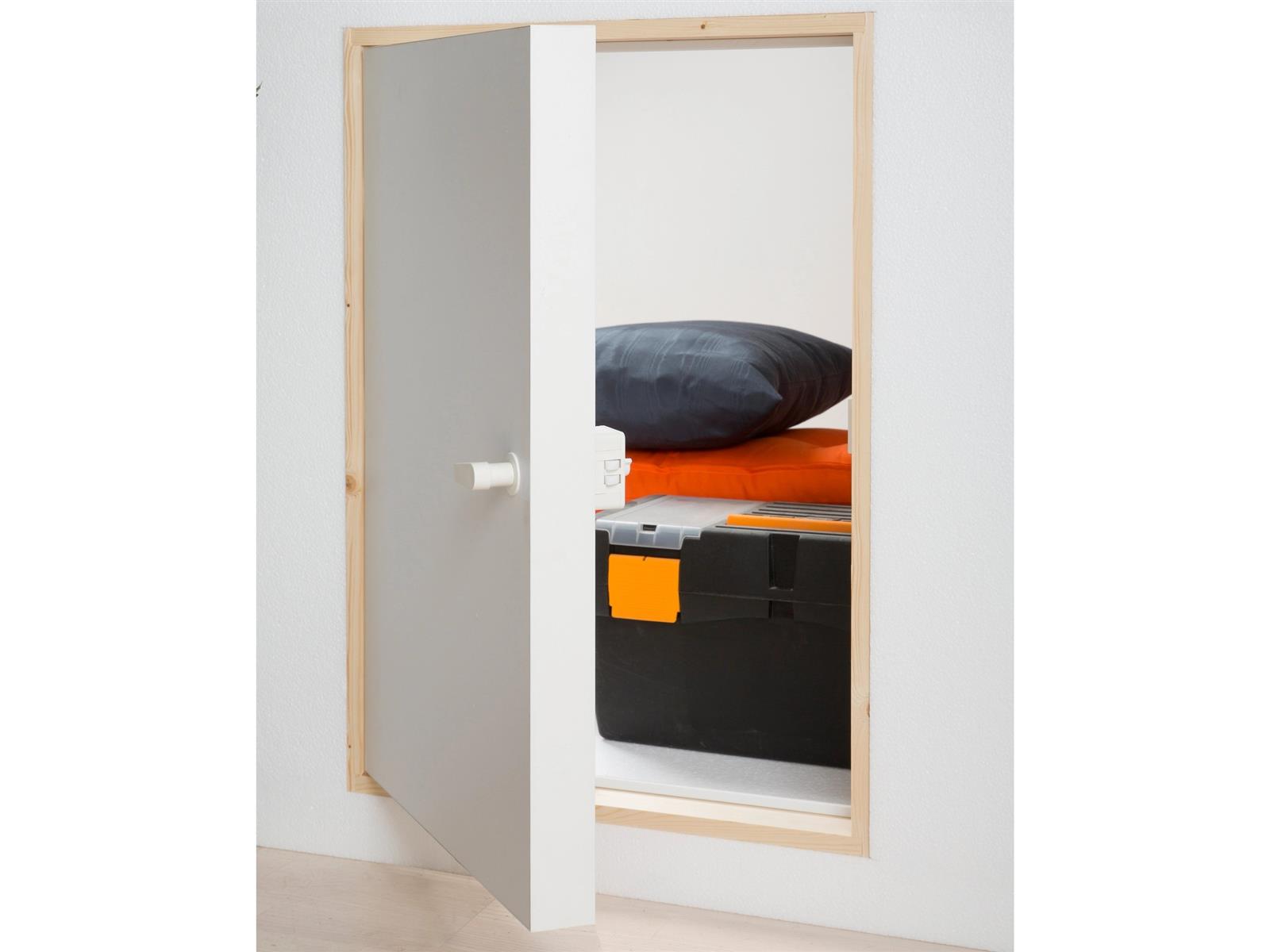 Dolle Kniestocktür mit Wärmedämmung 80 cm x 56 cm x 11,5 cm FSC®
