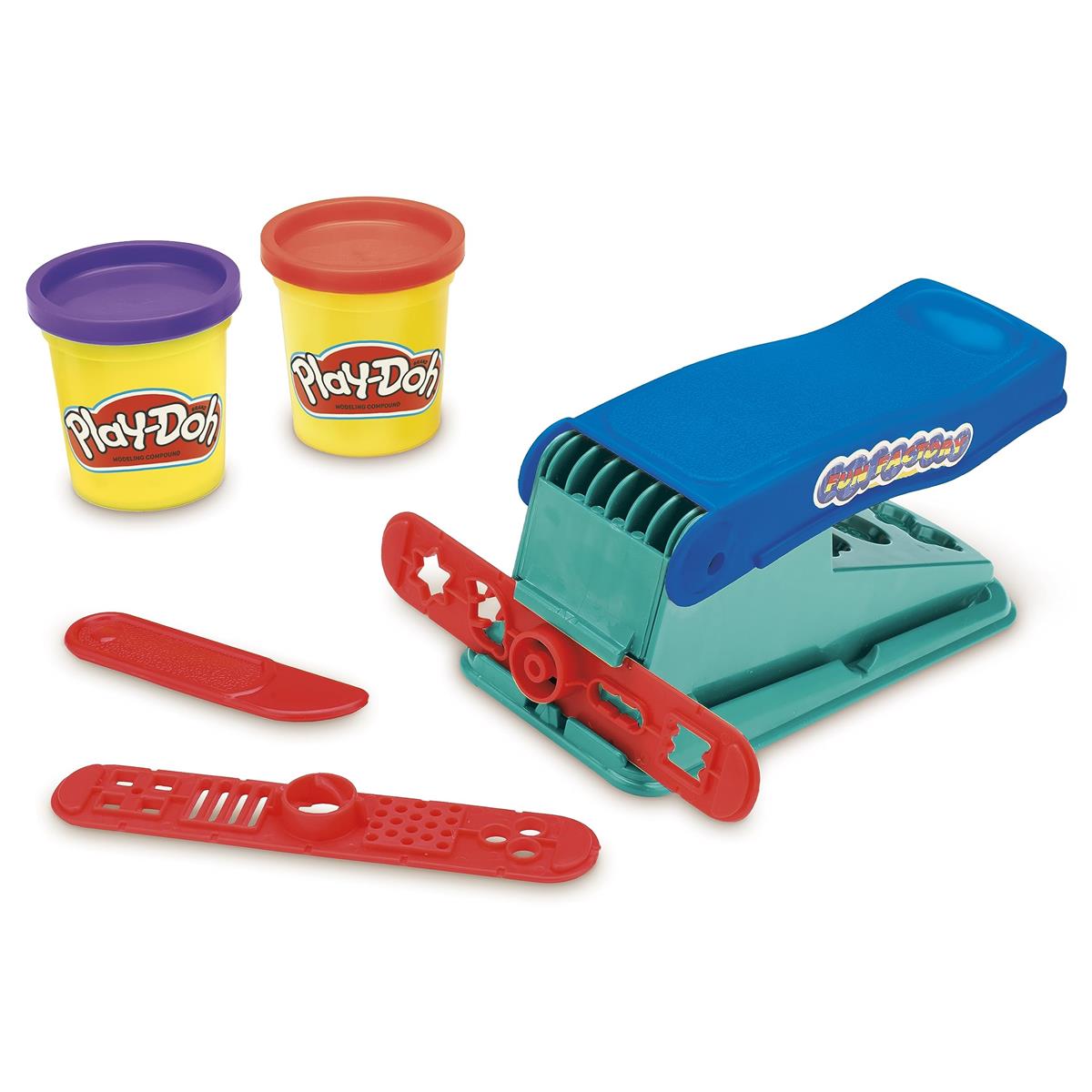 Play-Doh Knetwerkpresse inkl. 2 Dosen Knete, für fantasievolles und kreatives Spielen