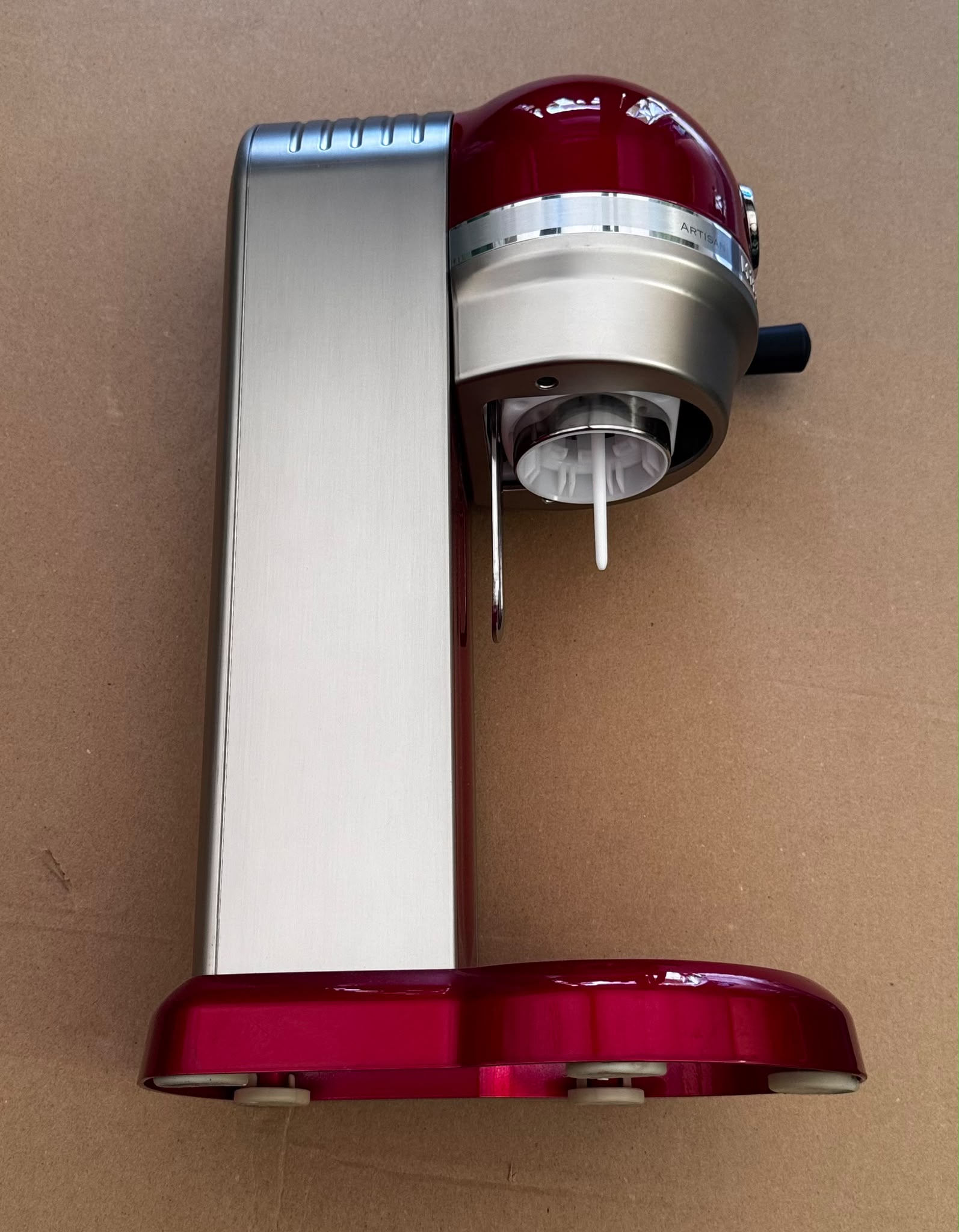 Küchenmaschine, Standmixer, Rot, Silber, Küchenwerkzeug