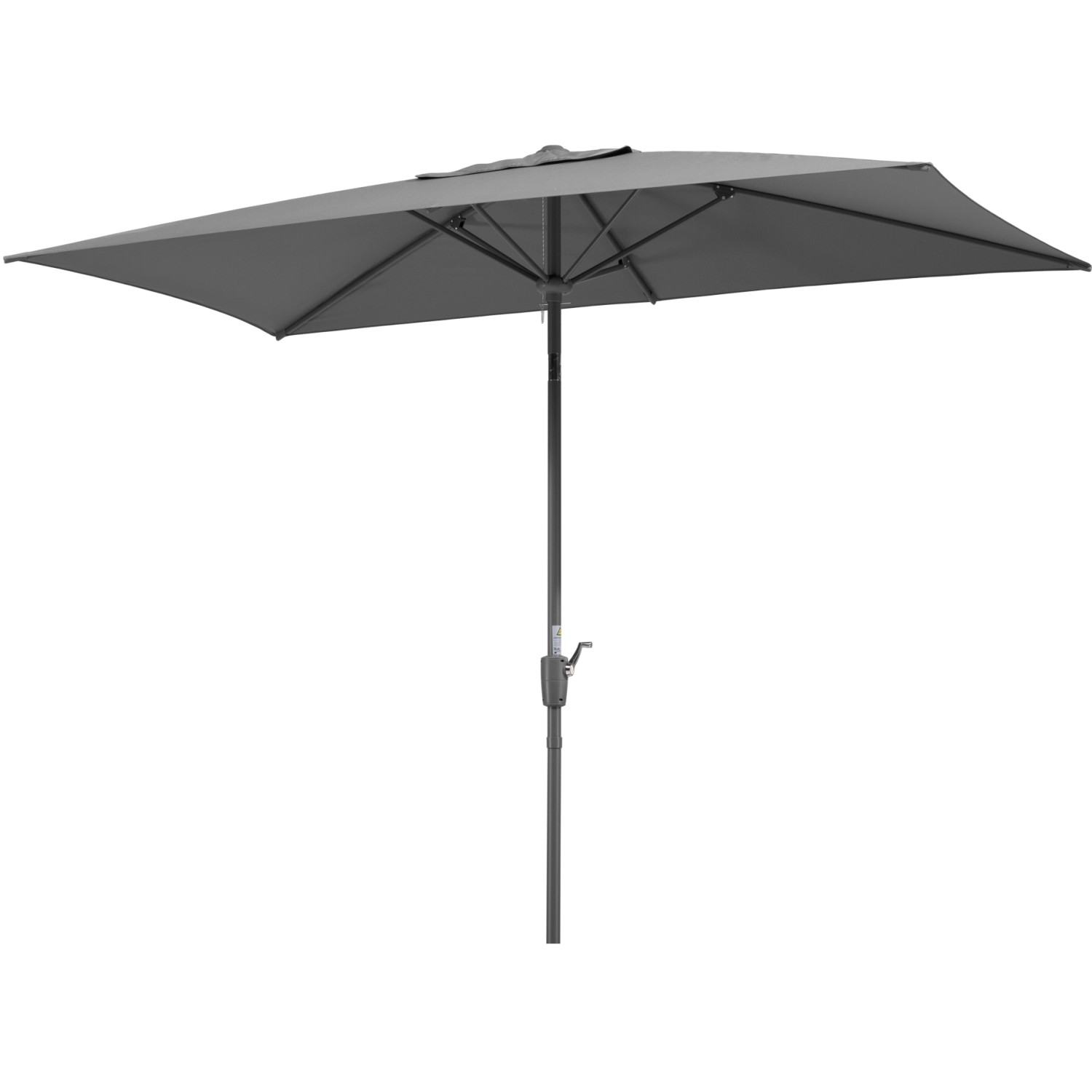 Schneider Schirme Balkonschirm Tunis 150 cm x 270 cm Anthrazit