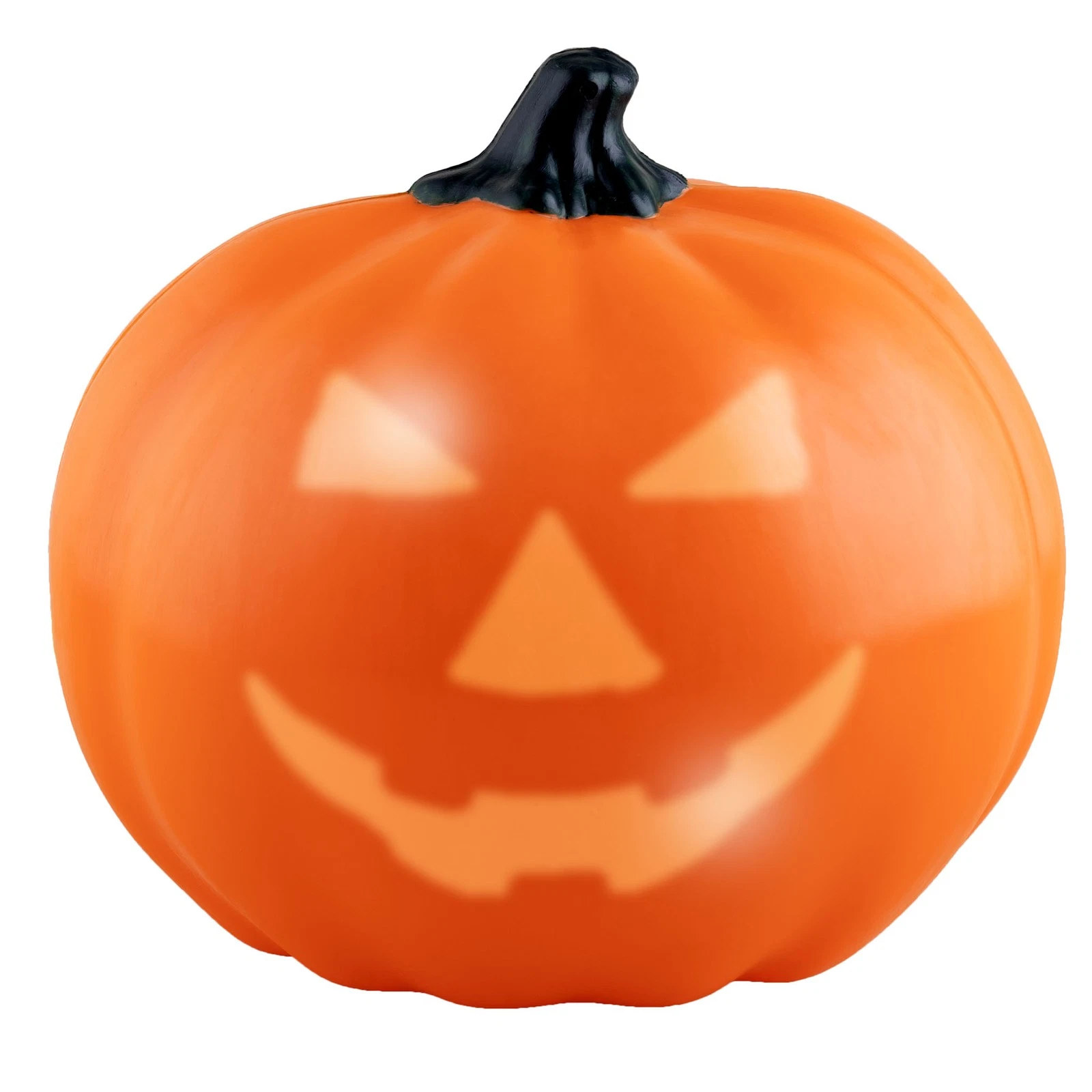Halloween Kürbis mit anmierten singenden Gesicht