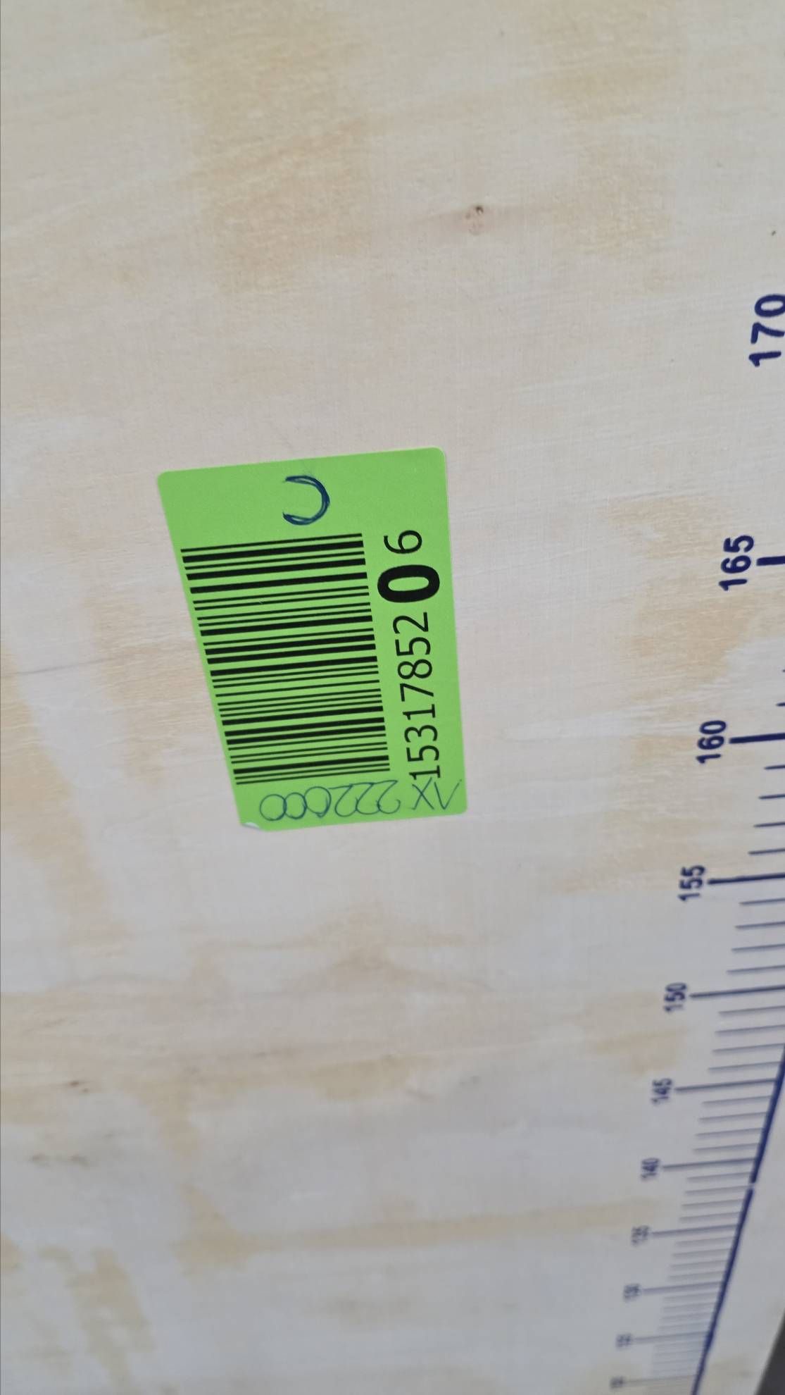 LUX Holz-Tapeziertisch mit Stahl-Gestell #E408