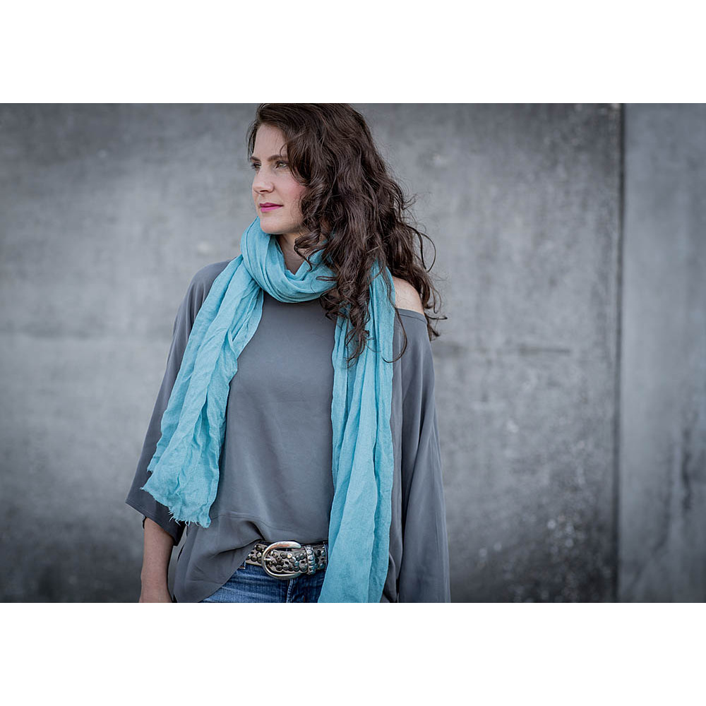Designerschal, Schals für Damen und Herren aus Kaschmir, Leinen oder Wolle/Seide, Unisex