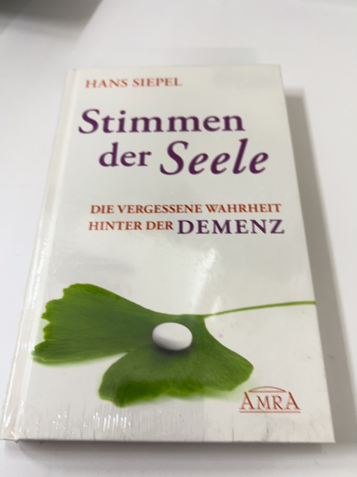 Buch, Stimmen der Seele, Demenz, AMRA, Medizinisches Buch