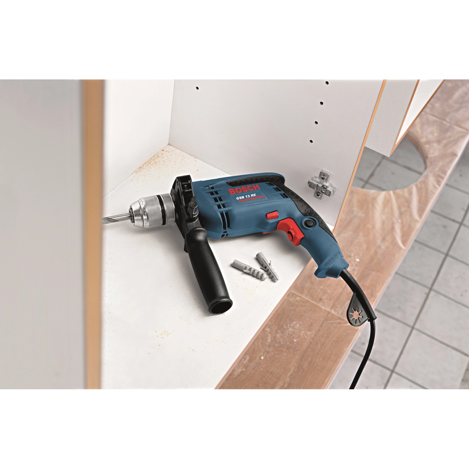 Bosch Professional Schlagbohrmaschine GSB 13 RE 600 W