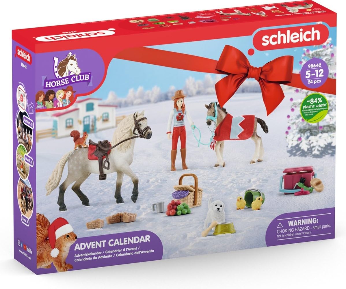Schleich Farm World 98643 Adventskalender Bauernhof Spielfigur Tierarzt Farmtiere Tiere Advent Calendar