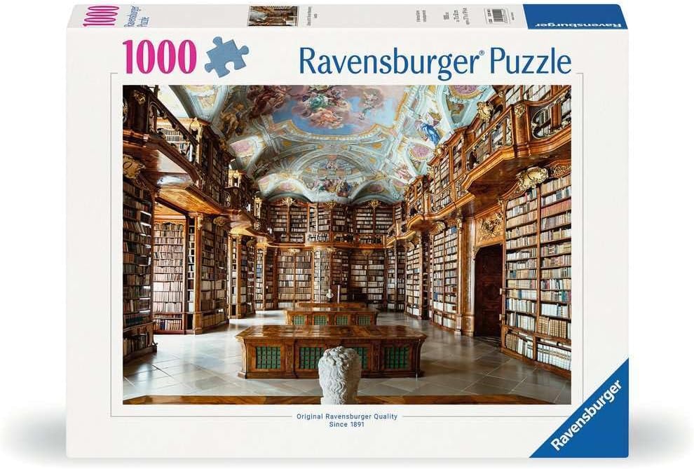 Ravensburger Puzzle 12001440 - Library at St. Florian Monastery Austria 1000 Teile Puzzle
