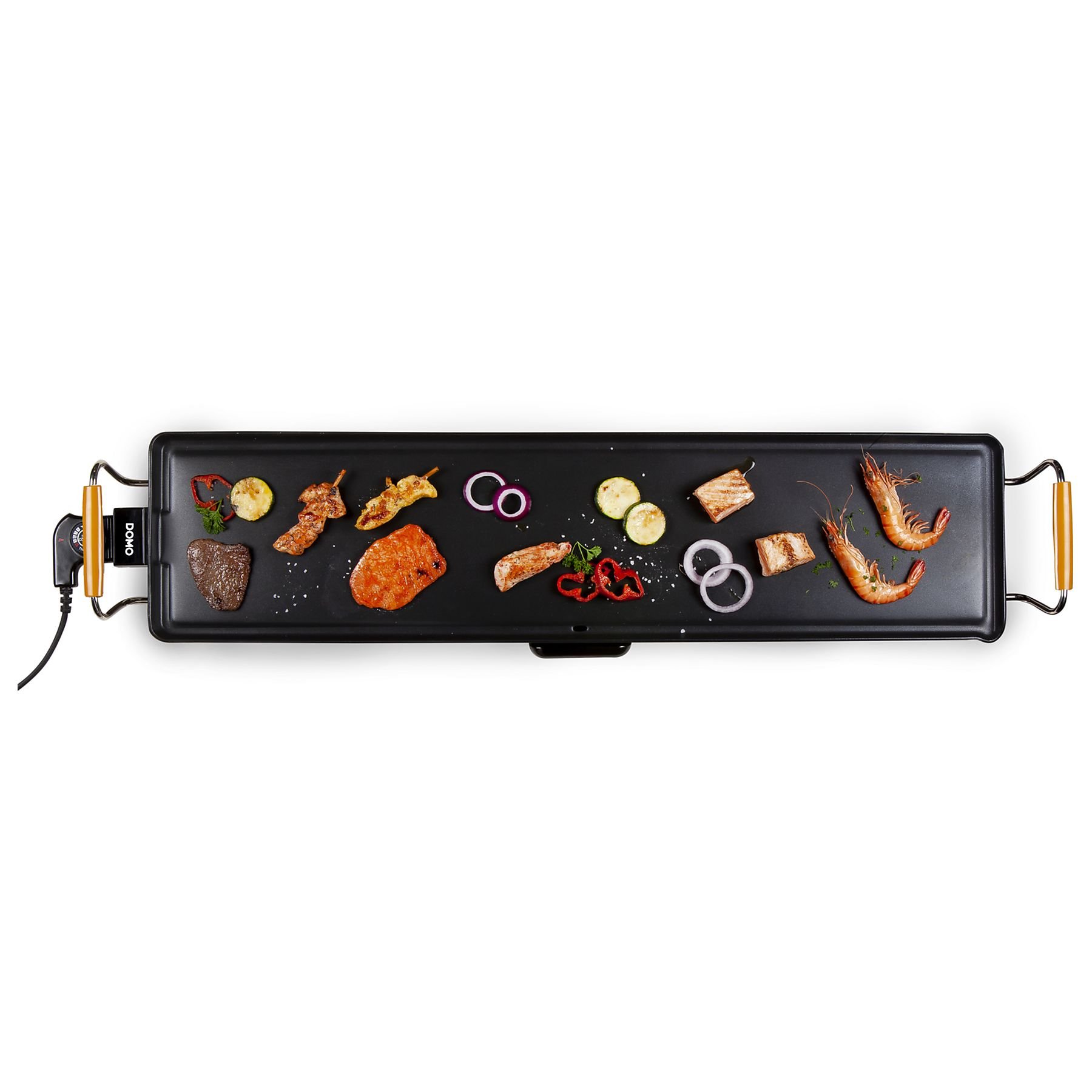 DOMO Teppanyaki Grillplatte XXL Family & friends - 90 cm - 1800 W
