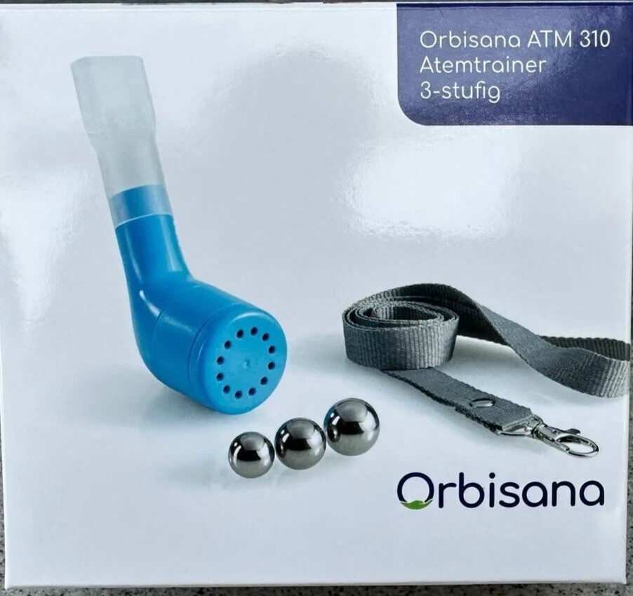 Atemtrainer, 3-stufig, Nasenluft, Lufttraining, Orbisana