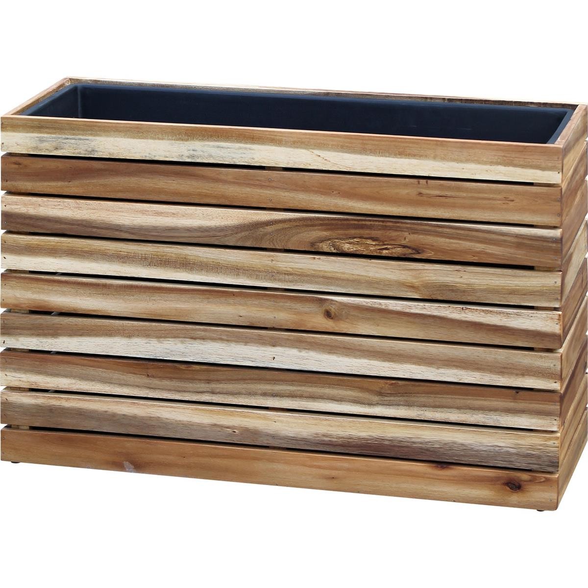Holzkiste, Blumenkasten, Pflanzbox, Holzdesign, Gartenbehälter