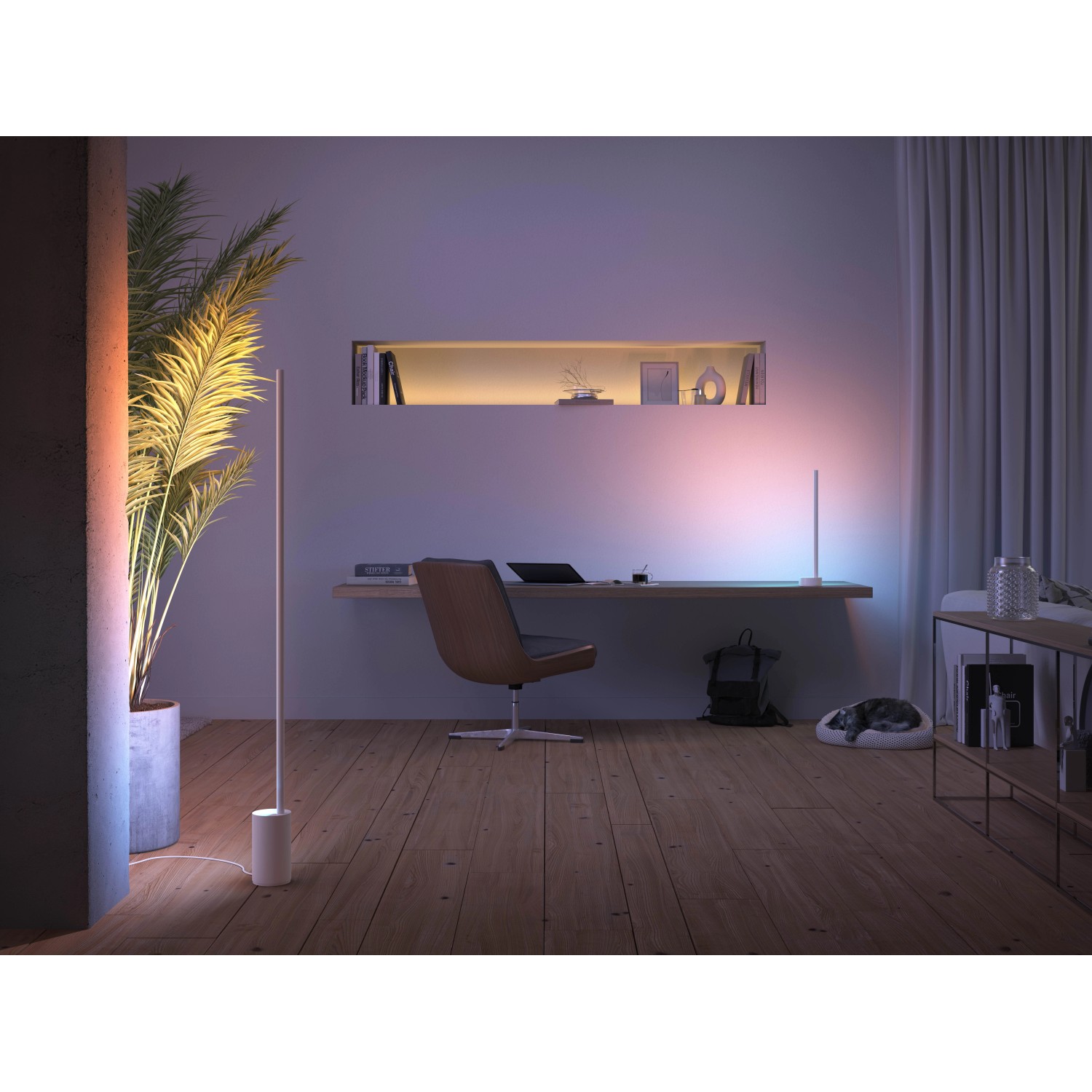 Philips Hue Stehleuchte Gradient Signe Weiß