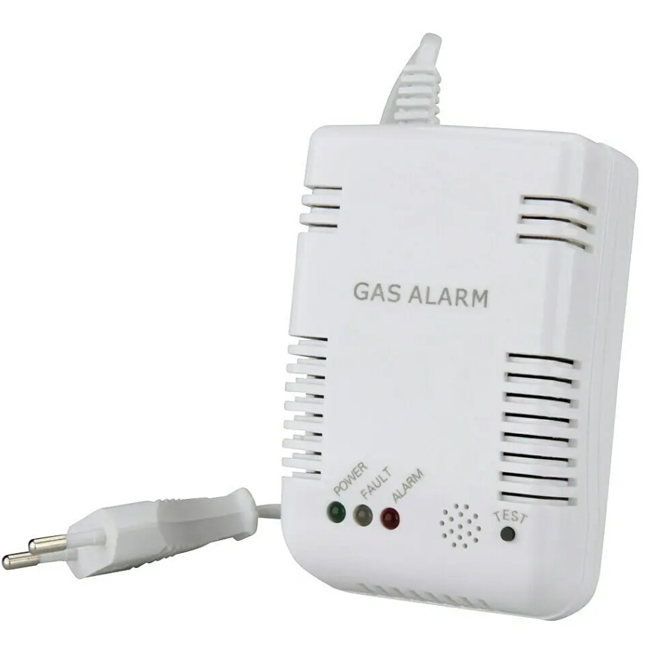 uniTEC Gasmelder, weiß, Alarmsignal: ca. 85 dB