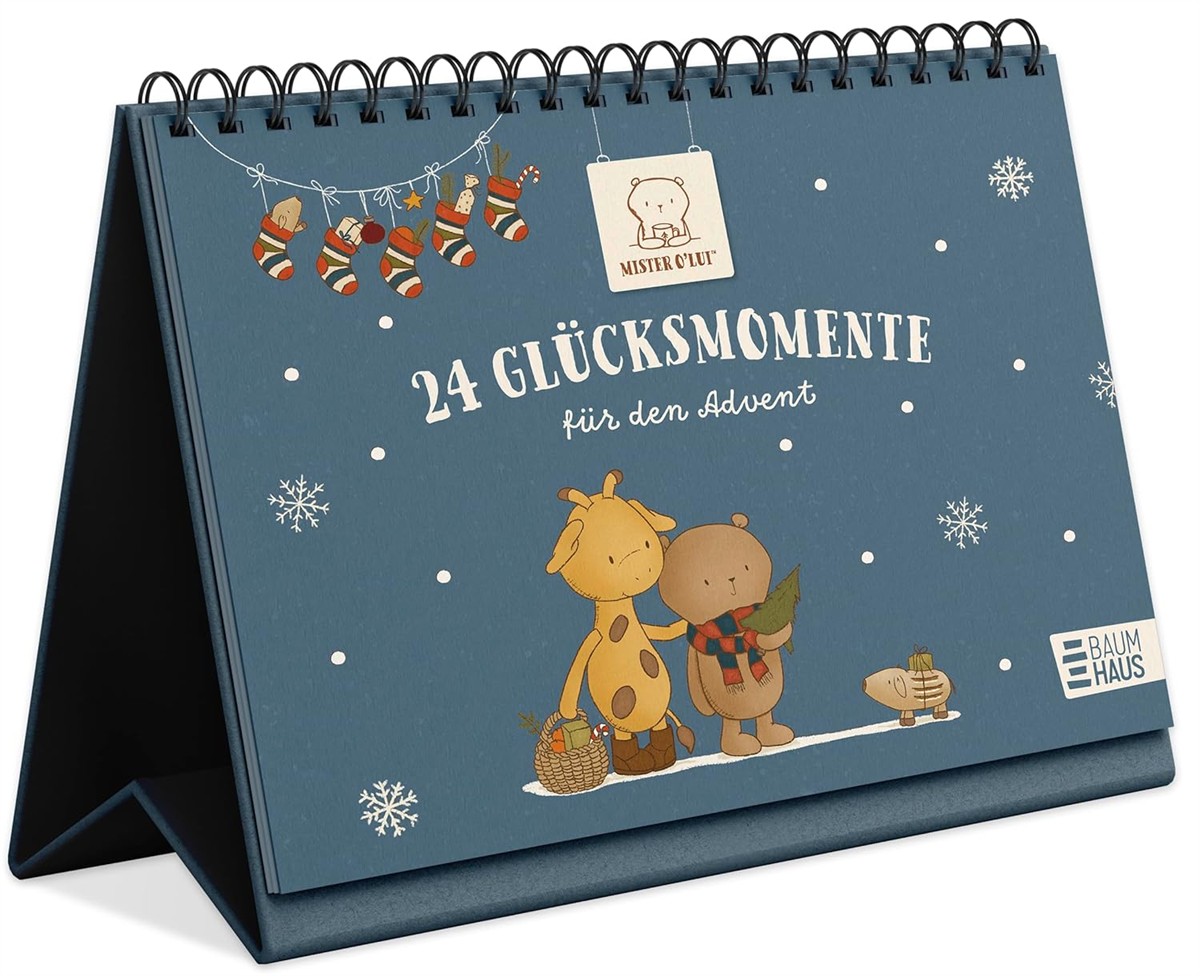 Kalender, Adventskalender, 24 Glü...momente, Kinderillustration, BaumHaus